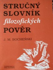 kniha Stručný slovník filozofických pověr, Aeterna 1993