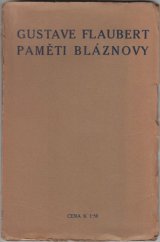 kniha Paměti bláznovy Rom., Kamilla Neumannová 1912