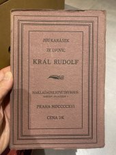 kniha Král Rudolf drama, Thyrsus 1915
