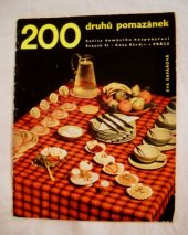 kniha 200 druhů pomazánek, Práce 1969