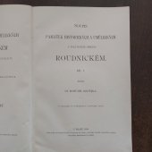 kniha Soupis památek historických a uměleckých v království Českém od pravěku do počátku XIX. století. IV, - Politický okres roudnický., Archeologická komise při České Akademii císaře Františka Josefa pro vědy, slovesnost a umění 1898