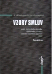 kniha Vzory smluv podle občanského zákoníku, obchodního zákoníku a zákona o cenných papírech, Sagit 2007