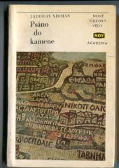 kniha Psáno do kamene (Antická epigrafie), Academia 1975