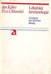 kniha Lékařská terminologie, Avicenum 1980