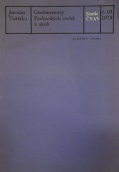 kniha Geobiocenózy Pavlovských vrchů a okolí, Academia 1979