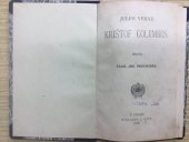 kniha Krištof Columbus, J. Otto 1905