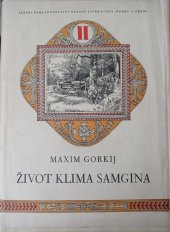 kniha Život Klima Samgina II. (čtyřicet let)., SNKLHU  1957