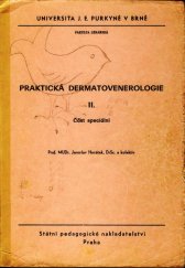 kniha Praktická dermatovenerologie. 2. [díl], - Část speciální, SPN 1975