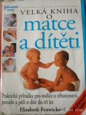 kniha Velká kniha o matce a dítěti Praktická příručka pro rodiče o těhotenství, porodu a péči o dítě cdo tří let 2003