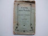kniha Z kroniky města Pardubic a stručný průvodce místopisný, Jan Liebich 1902