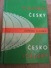 kniha Italsko-český a česko-italský kapesní slovník, SPN 1996