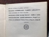 kniha Paměti lékařovy = [The Arches of the Years], Václav Petr 1936