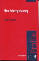 kniha Hochbegabung (vyjímeční nadání), UTB/Ernst Reinhardt Verlag 2008