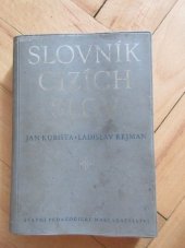 kniha Slovník cizích slov, SPN 1959