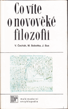 kniha Co víte o novověké filozofii, Horizont 1984