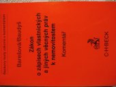 kniha Zákon o zápisech vlastnických a jiných věcných práv k nemovitostem komentář, C. H. Beck 1996