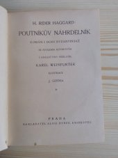 kniha Poutníkův náhrdelník Román z doby byzantinské, Alois Hynek 1927