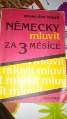 kniha Německy mluvit za 3 měsíce, Grafoprint 1991