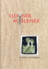 kniha Slovník myšlenek, Nakladatelství Olomouc 2003