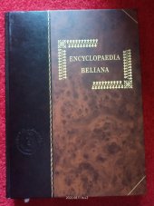 kniha Encyclopaedia Beliana 1. zv.  - A - Belk, Encyklopedický ústav SAV 1998