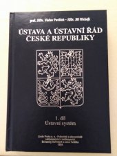 kniha Ústava a ústavní řád České republiky. Sv. 1, - Ústava České republiky, Linde 1994