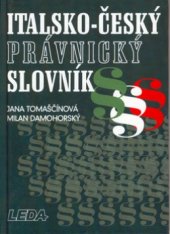 kniha Italsko-český právnický slovník, Leda 1999