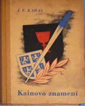 kniha Kainovo znamení a jiné povídky, B. Kočí 1925