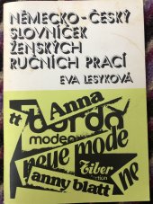 kniha Německo-český slovníček ženských ručních prací, Informatorium 1991