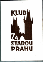 kniha Zprávy Klubu Za starou Prahu, Klub Za starou Prahu 1970