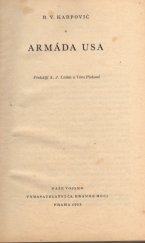 kniha Armáda USA, Naše vojsko 1953