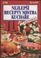 kniha Nejlepší recepty mistra kuchaře, Ivo Železný 1998