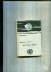 kniha Historie česká, J. Otto 1926