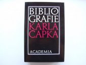 kniha Bibliografie Karla Čapka (soupis jeho díla), Academia 1990