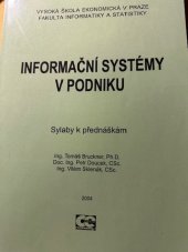 kniha Informační systémy v podniku sylaby k přednáškám, Oeconomica 2004