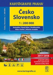 kniha Česko, Slovensko, autoatlas 1 : 200 000, Kartografie 2016
