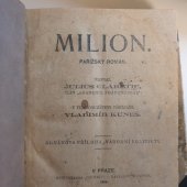 kniha Milion Paříž. rom., Politika 1916