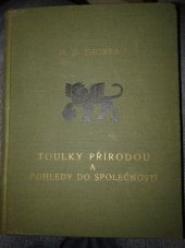 kniha Toulky přírodou a pohledy do společnosti, Jan Laichter 1925