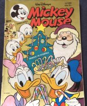 kniha Mickey Mouse 12/1992 Vánoce ve stodole, Egmont 1992