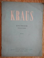 kniha Stupnice Tonleiter piano, Státní vydavatelství krasné literatury hudby a umění 1960