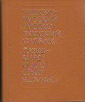 kniha Kapesní slovník česko-ruský a rusko-český Karmannyj češsko-russkij i russko-češskij slovar´, Russkij jazyk 1988