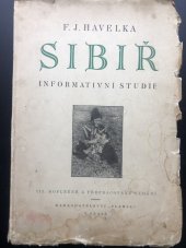 kniha Sibiř informativní studie, Plamja 1926