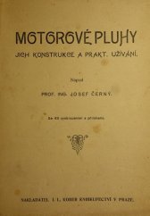 kniha Motorové pluhy jich konstrukce a praktické užívání, I.L. Kober 1919
