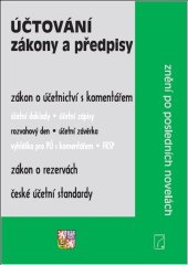 kniha Účtování Zákony a předpisy Znění po posledních novelách, Poradce 2018