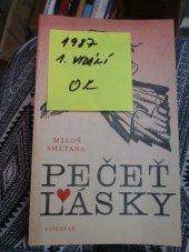 kniha Pečeť lásky, Vyšehrad 1987