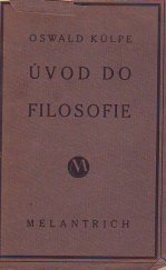 kniha Úvod do filosofie, Melantrich 1929