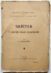 kniha Skřítek v lidovém podání staročeském, F. Šimáček 1891