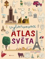 kniha Vybarvovací atlas světa, CPress 2018