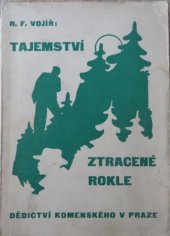 kniha Tajemství ztracené rokle, Dědictví Komenského 1935