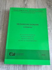 kniha mezinárodní ekonomie - cvičebnice, ČZU 2022