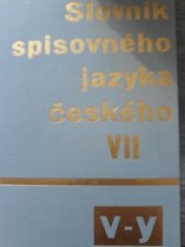 kniha Slovník spisovného jazyka českého 7. - V-Y, Academia 1989